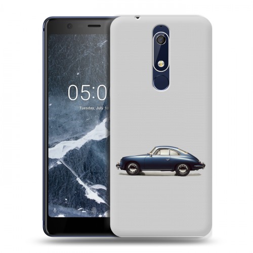 Дизайнерский пластиковый чехол для Nokia 5.1 Porsche