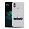 Дизайнерский силиконовый чехол для Xiaomi Mi A2 Porsche