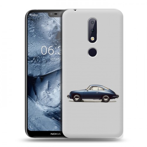 Дизайнерский пластиковый чехол для Nokia 6.1 Plus Porsche