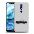 Дизайнерский силиконовый чехол для Nokia 5.1 Plus Porsche