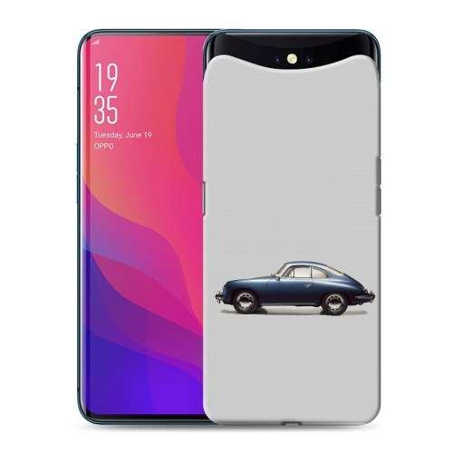 Дизайнерский силиконовый чехол для OPPO Find X Porsche