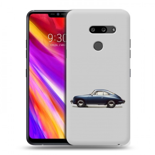 Дизайнерский пластиковый чехол для LG G8 ThinQ Porsche