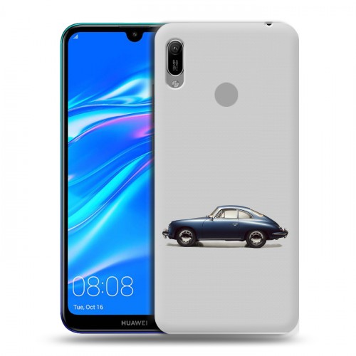 Дизайнерский пластиковый чехол для Huawei Y6 (2019) Porsche