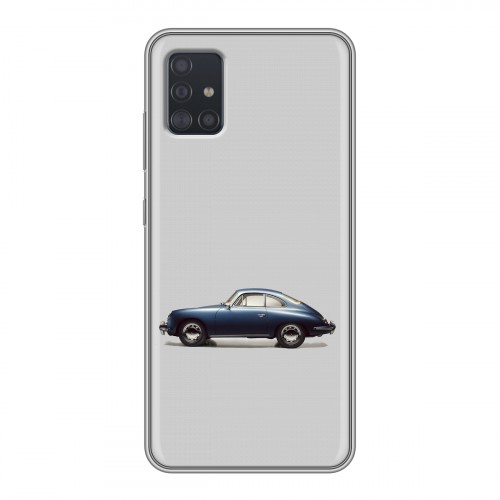 Дизайнерский силиконовый чехол для Samsung Galaxy A51 Porsche