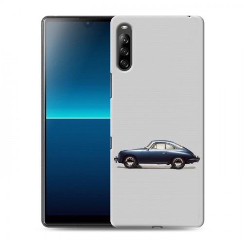 Дизайнерский силиконовый с усиленными углами чехол для Sony Xperia L4 Porsche