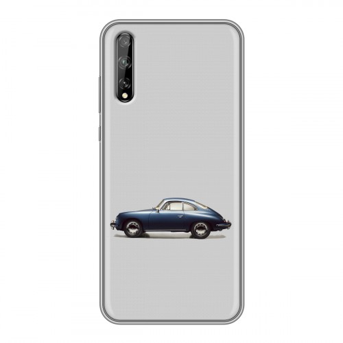 Дизайнерский силиконовый чехол для Huawei Y8p Porsche