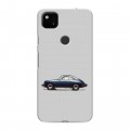 Дизайнерский пластиковый чехол для Google Pixel 4a Porsche