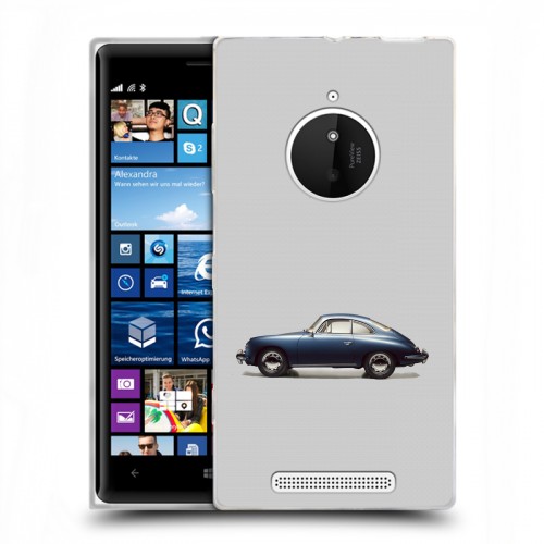 Дизайнерский пластиковый чехол для Nokia Lumia 830 Porsche