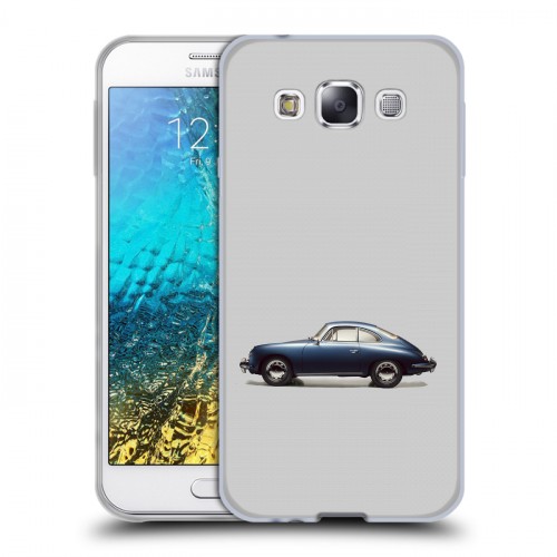 Дизайнерский пластиковый чехол для Samsung Galaxy E5 Porsche