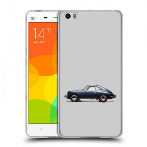 Дизайнерский силиконовый чехол для Xiaomi Mi Note Porsche