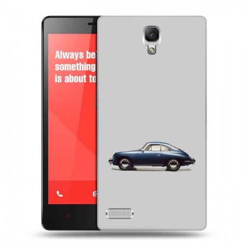 Дизайнерский пластиковый чехол для Xiaomi RedMi Note Porsche