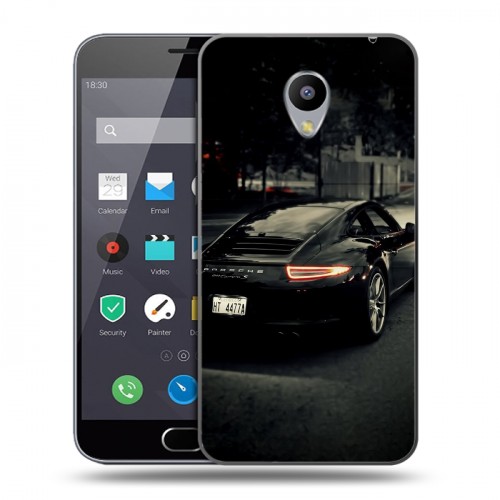 Дизайнерский пластиковый чехол для Meizu M2 Note Porsche