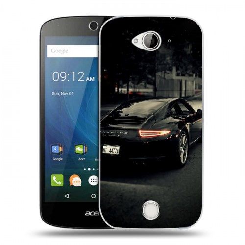 Дизайнерский силиконовый чехол для Acer Liquid Z530 Porsche