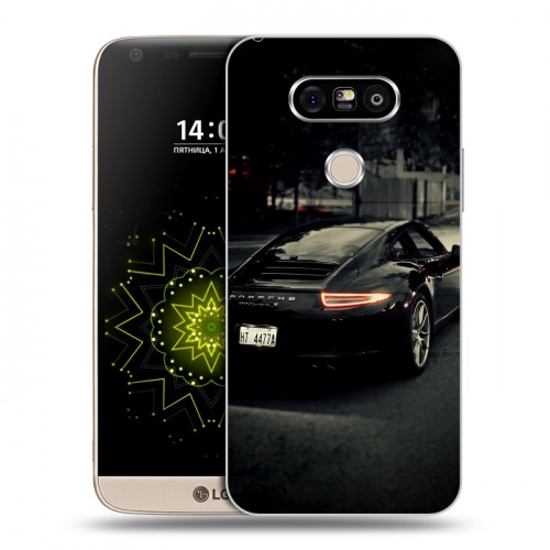 Дизайнерский пластиковый чехол для LG G5 Porsche