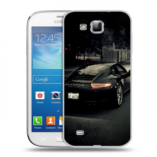 Дизайнерский пластиковый чехол для Samsung Galaxy Premier Porsche