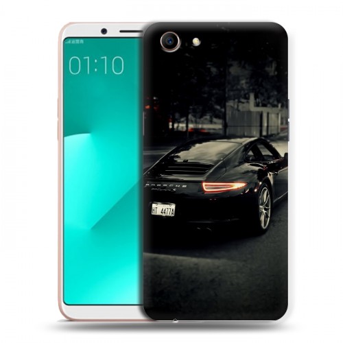 Дизайнерский пластиковый чехол для OPPO A83 Porsche