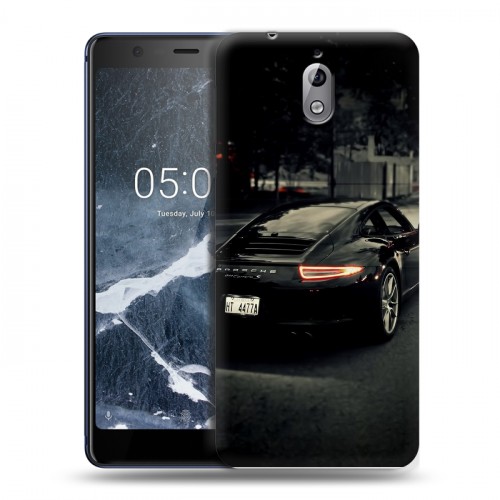 Дизайнерский пластиковый чехол для Nokia 3.1 Porsche