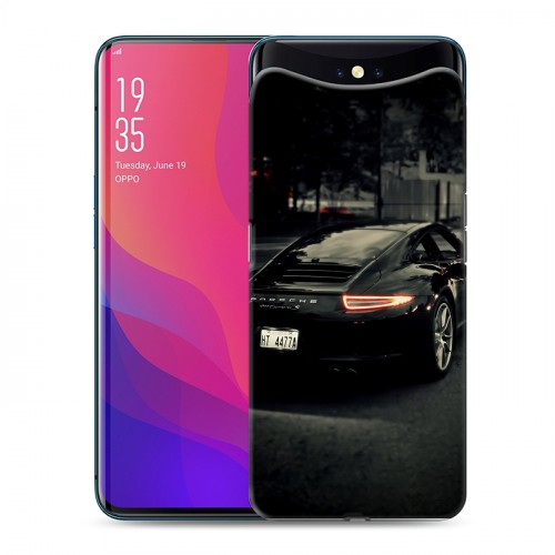 Дизайнерский силиконовый чехол для OPPO Find X Porsche