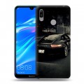 Дизайнерский пластиковый чехол для Huawei Y6 (2019) Porsche