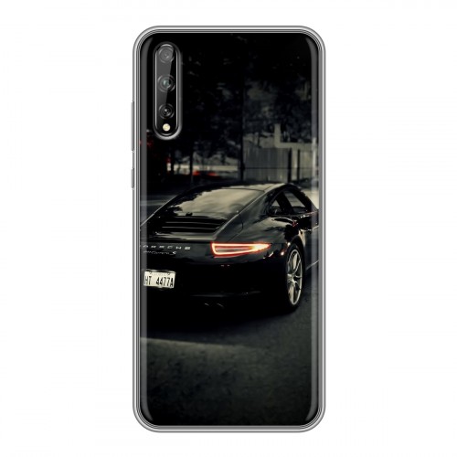 Дизайнерский силиконовый чехол для Huawei Y8p Porsche