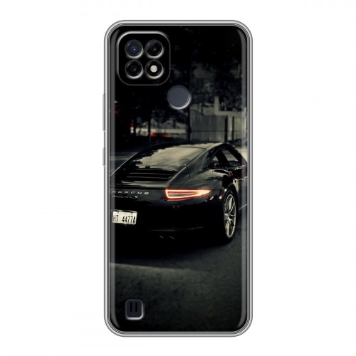 Дизайнерский силиконовый чехол для Realme C21 Porsche