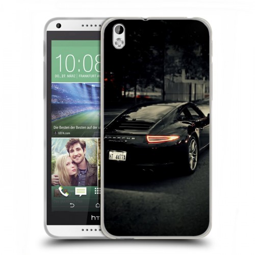 Дизайнерский пластиковый чехол для HTC Desire 816 Porsche