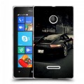 Дизайнерский пластиковый чехол для Microsoft Lumia 435 Porsche