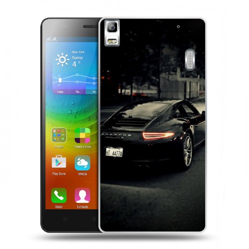 Дизайнерский пластиковый чехол для Lenovo A7000 Porsche