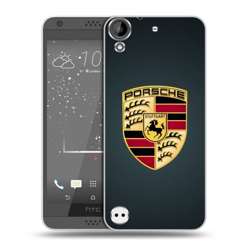 Дизайнерский пластиковый чехол для HTC Desire 530 Porsche