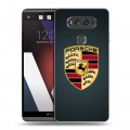 Дизайнерский пластиковый чехол для LG V20 Porsche