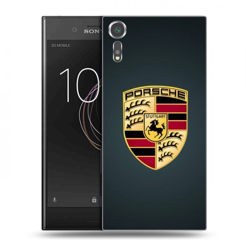 Дизайнерский пластиковый чехол для Sony Xperia XZs Porsche