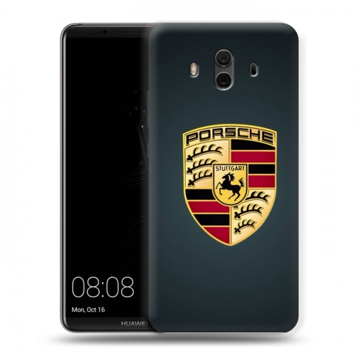 Дизайнерский пластиковый чехол для Huawei Mate 10 Porsche