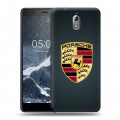 Дизайнерский силиконовый чехол для Nokia 3.1 Porsche