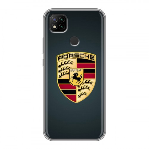 Дизайнерский силиконовый чехол для Xiaomi RedMi 9C Porsche