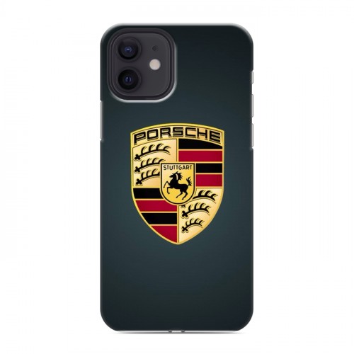 Дизайнерский силиконовый чехол для Iphone 12 Porsche