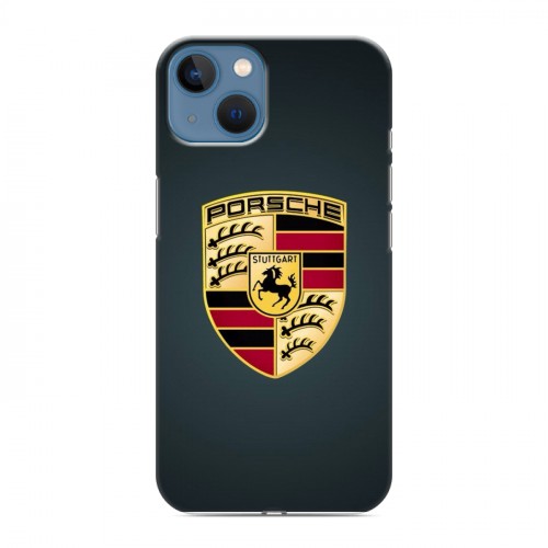 Дизайнерский силиконовый чехол для Iphone 13 Porsche