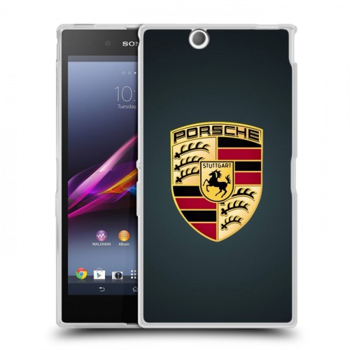 Дизайнерский пластиковый чехол для Sony Xperia Z Ultra  Porsche