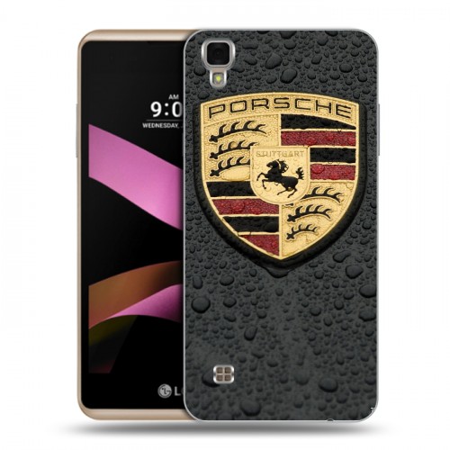 Дизайнерский пластиковый чехол для LG X Style Porsche