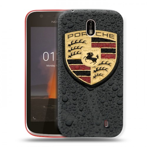 Дизайнерский пластиковый чехол для Nokia 1 Porsche