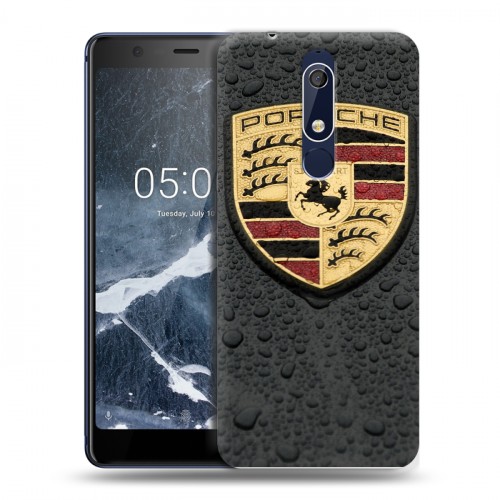 Дизайнерский пластиковый чехол для Nokia 5.1 Porsche