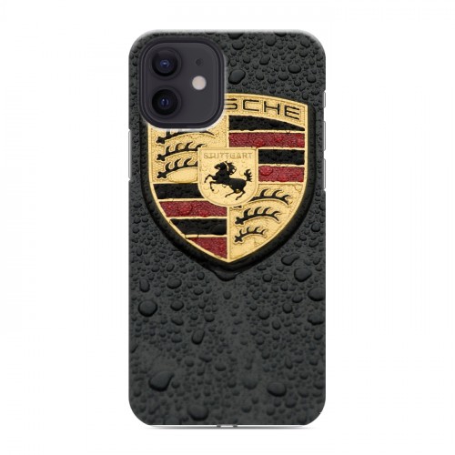 Дизайнерский силиконовый чехол для Iphone 12 Porsche