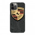 Дизайнерский силиконовый чехол для Iphone 12 Pro Max Porsche