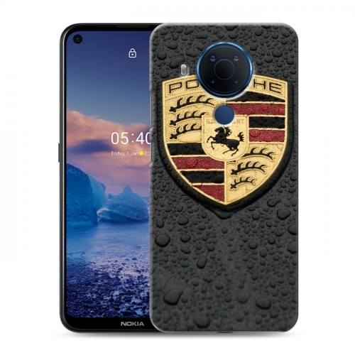 Дизайнерский силиконовый чехол для Nokia 5.4 Porsche