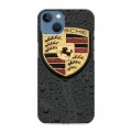 Дизайнерский силиконовый чехол для Iphone 13 Porsche