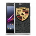 Дизайнерский пластиковый чехол для Sony Xperia Z Ultra  Porsche