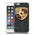 Дизайнерский силиконовый чехол для Iphone 6 Plus/6s Plus Porsche