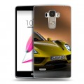 Дизайнерский силиконовый чехол для LG G4 Stylus Porsche