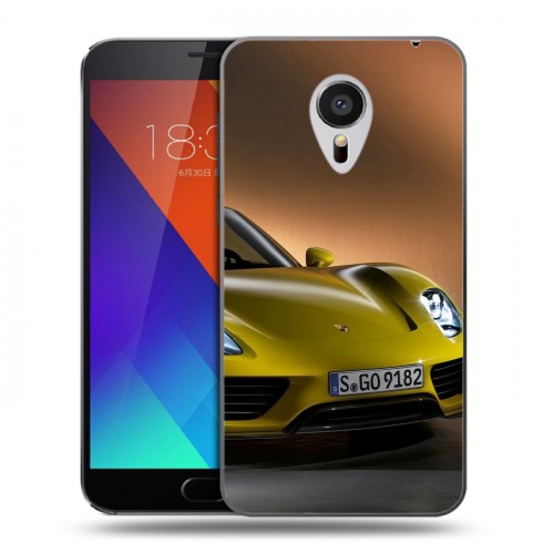 Дизайнерский пластиковый чехол для Meizu MX5 Porsche