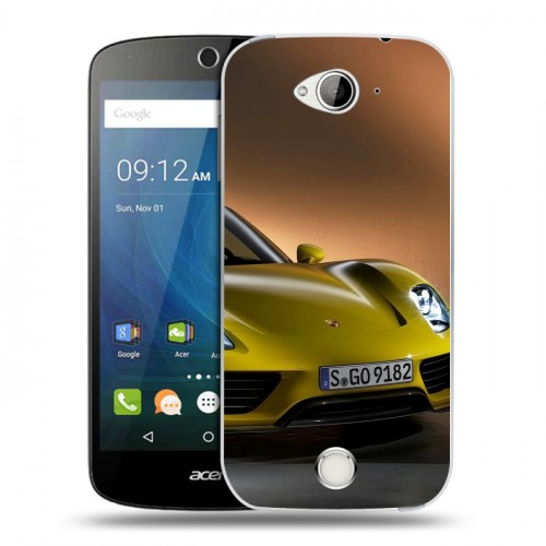 Дизайнерский силиконовый чехол для Acer Liquid Z530 Porsche