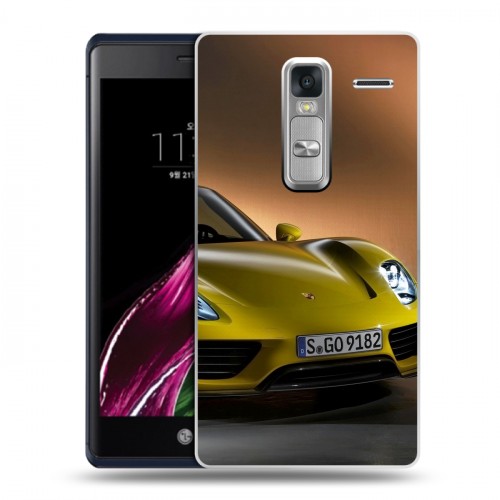 Дизайнерский пластиковый чехол для LG Class Porsche